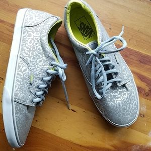 Van's animal print sneaker